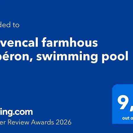 Provencal Farmhous Luberon, Swimming Pool * Revest-des-Brousses